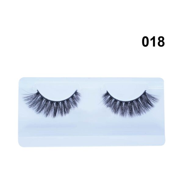 Bronson Professional Long & Natural False Eyelashes - 18 - Black - Bronson Professional