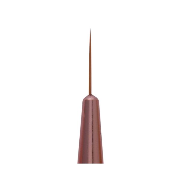 Bronson Professional Nail Art Zero Point Gel Liner Brush Set - Brown (3pcs) - Bronson Professional