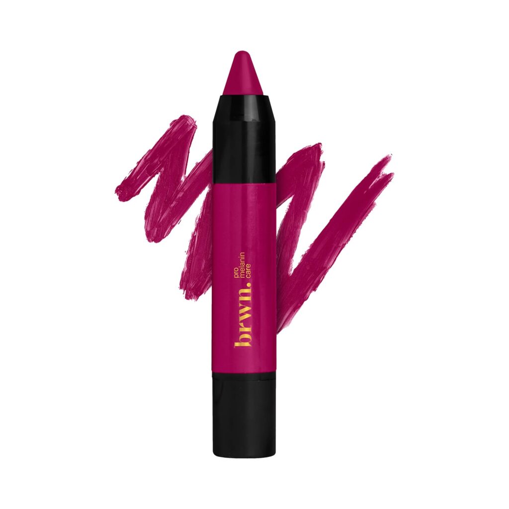 brwn. pro-melanin care Creme Matte Lip Crayon - Berrylicious (3g) - brwn. pro-melanin care