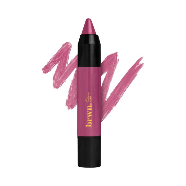 brwn. pro-melanin care Creme Matte Lip Crayon - Mama Mia (3g) - brwn. pro-melanin care