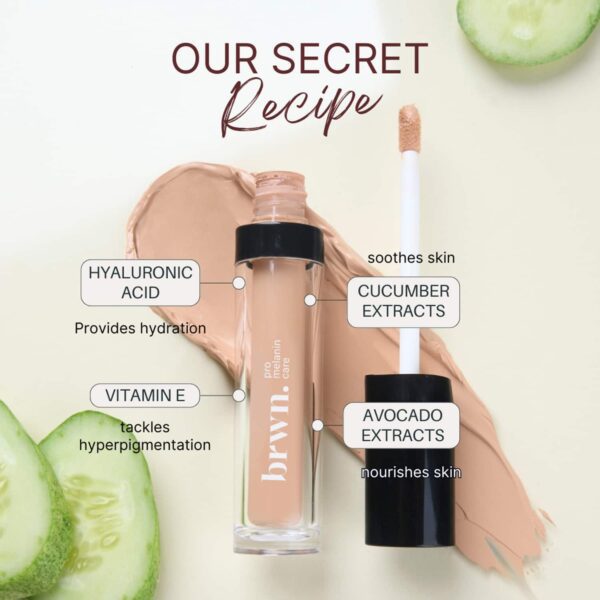 brwn. pro-melanin care HD Perfecting Concealer - 02 Willow (4.5ml) - brwn. pro-melanin care