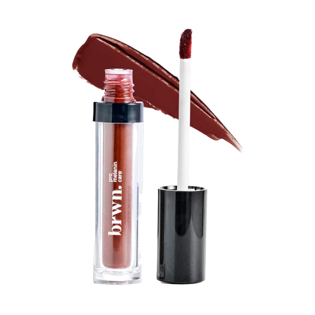 brwn. pro-melanin care Matte Melt Liquid Lipstick - Brown Berry (4.5ml) - brwn. pro-melanin care