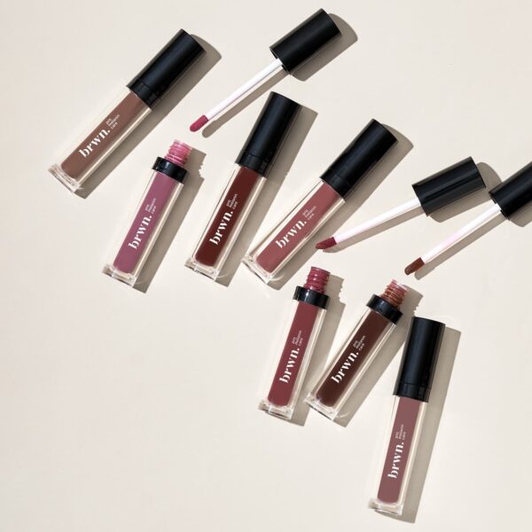 brwn. pro-melanin care Matte Melt Liquid Lipstick - Brown Berry (4.5ml) - brwn. pro-melanin care