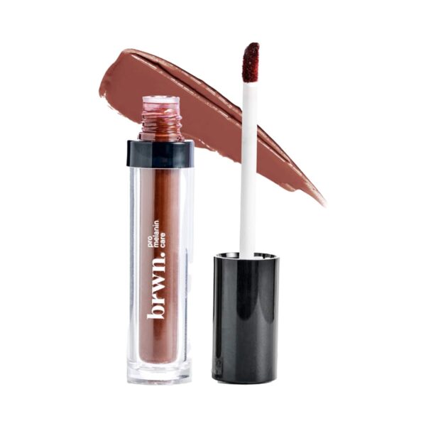 brwn. pro-melanin care Matte Melt Liquid Lipstick - Nude-Tella (4.5ml) - brwn. pro-melanin care