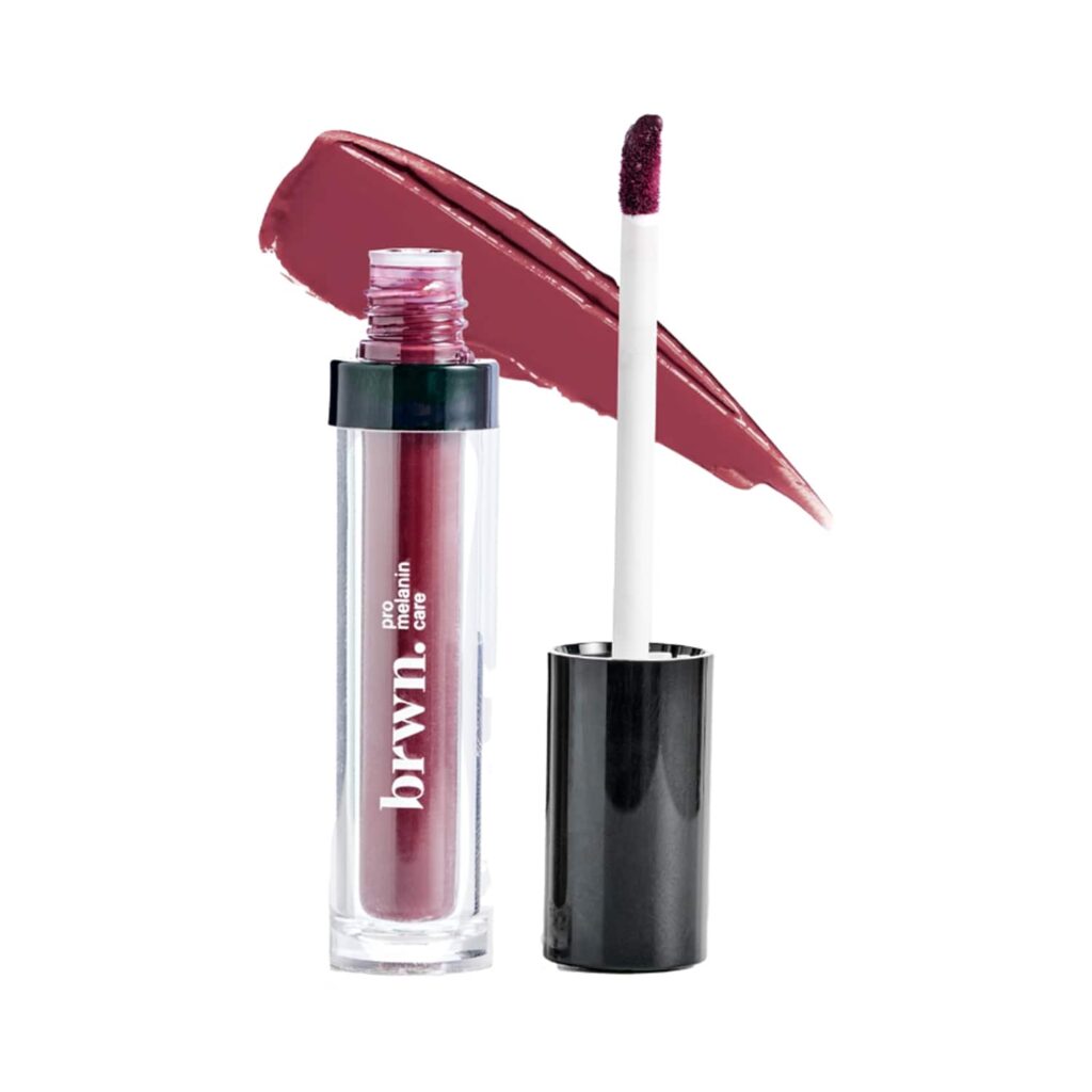 brwn. pro-melanin care Matte Melt Liquid Lipstick - Rosy Mocha (4.5ml) - brwn. pro-melanin care