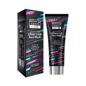 BRYAN & CANDY Charcoal Face Wash (100ml) - BRYAN & CANDY