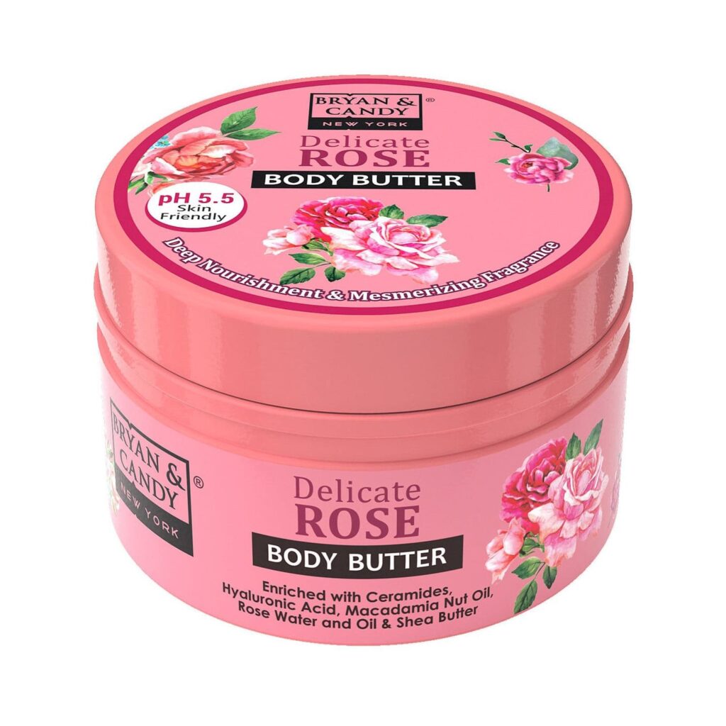 BRYAN & CANDY Delicate Rose Body Butter (200g) - BRYAN & CANDY
