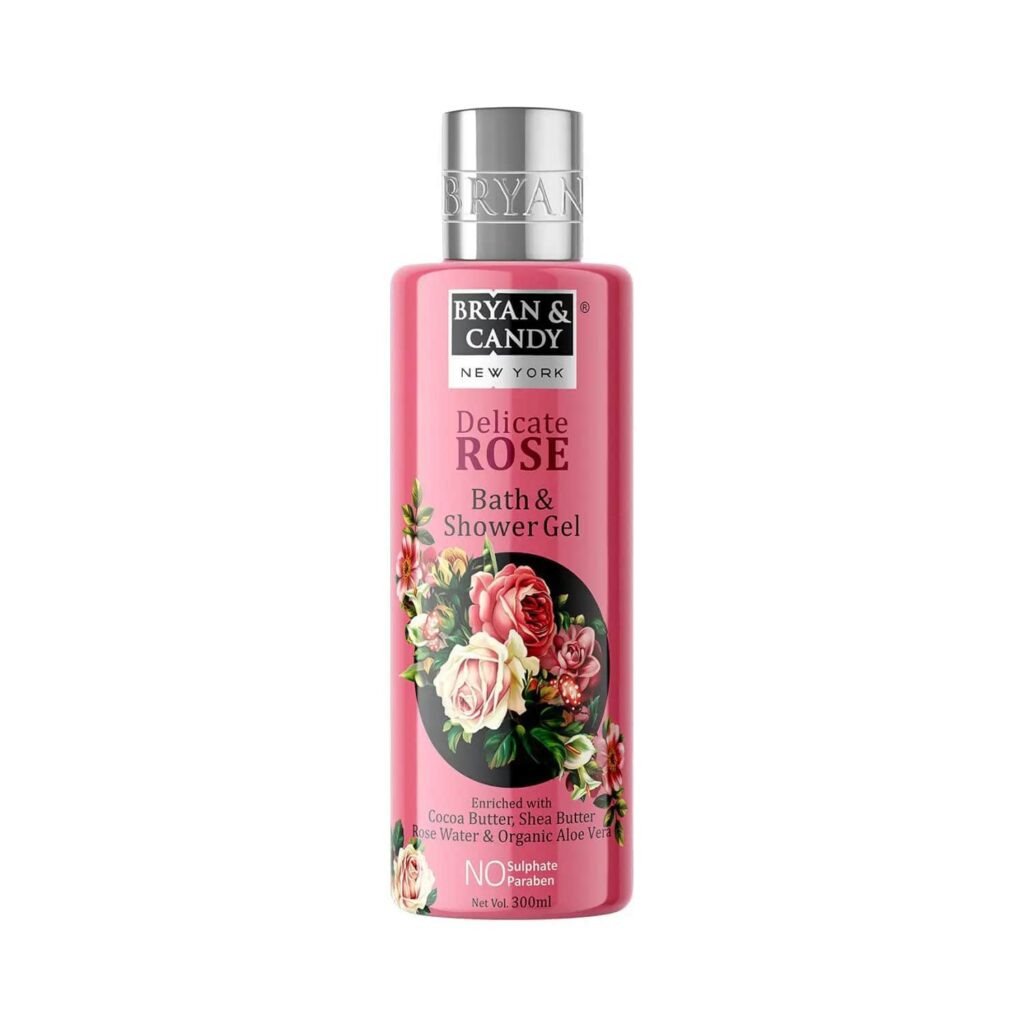 BRYAN & CANDY Delicate Rose Shower Gel (300ml) - BRYAN & CANDY