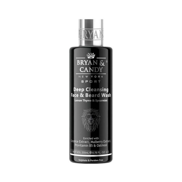 BRYAN & CANDY Lion Series Face & Beard Wash (200ml) - BRYAN & CANDY