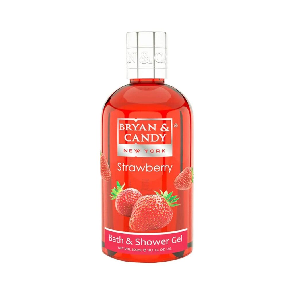 BRYAN & CANDY Strawberry Shower Gel (300ml) - BRYAN & CANDY