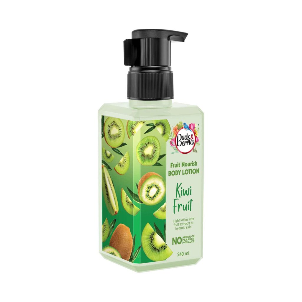 Buds & Berries Kiwi Fruit Body Lotion (240ml) - Buds & Berries