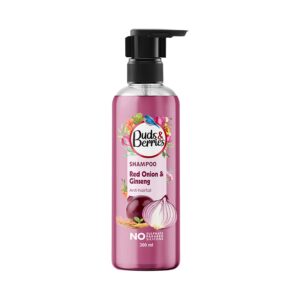 Buds & Berries Red Onion And Ginseng Shampoo (300ml) - Buds & Berries