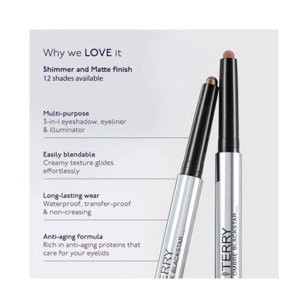 By Terry Ombre Blackstar Eyeshadow - 102. Matte Latte (1.64 g) - By Terry