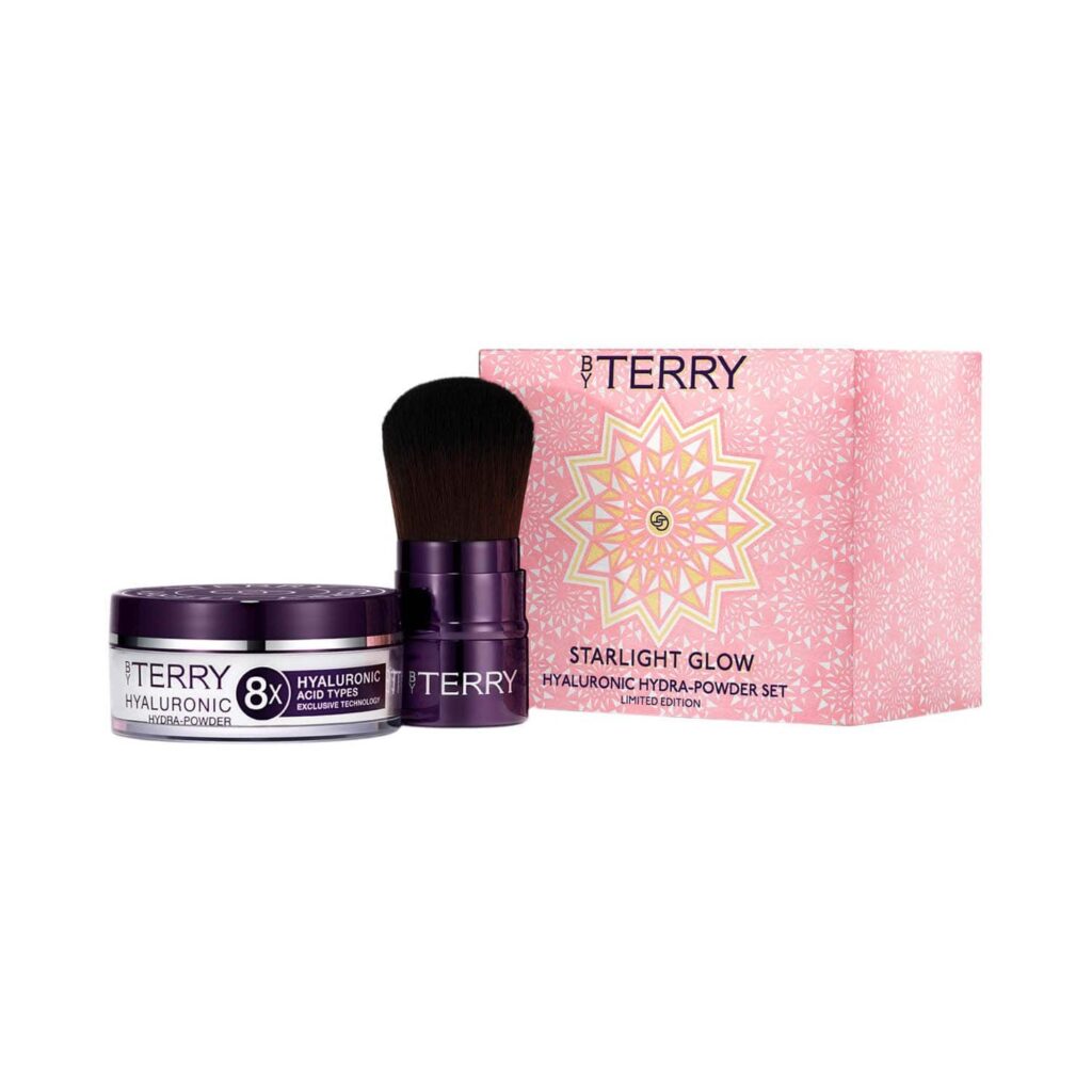By Terry Starlight Glow Hyaluronic Hydra Powder And Brush Set - Colorless (2 pcs) - By Terry