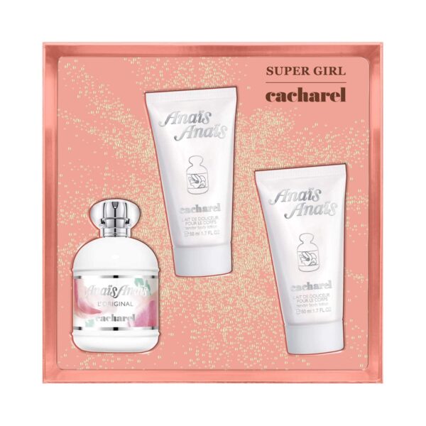 Cacharel Anais Anais Eau De Toilette & Body Lotion Gift Set - (3 pcs) - Cacharel