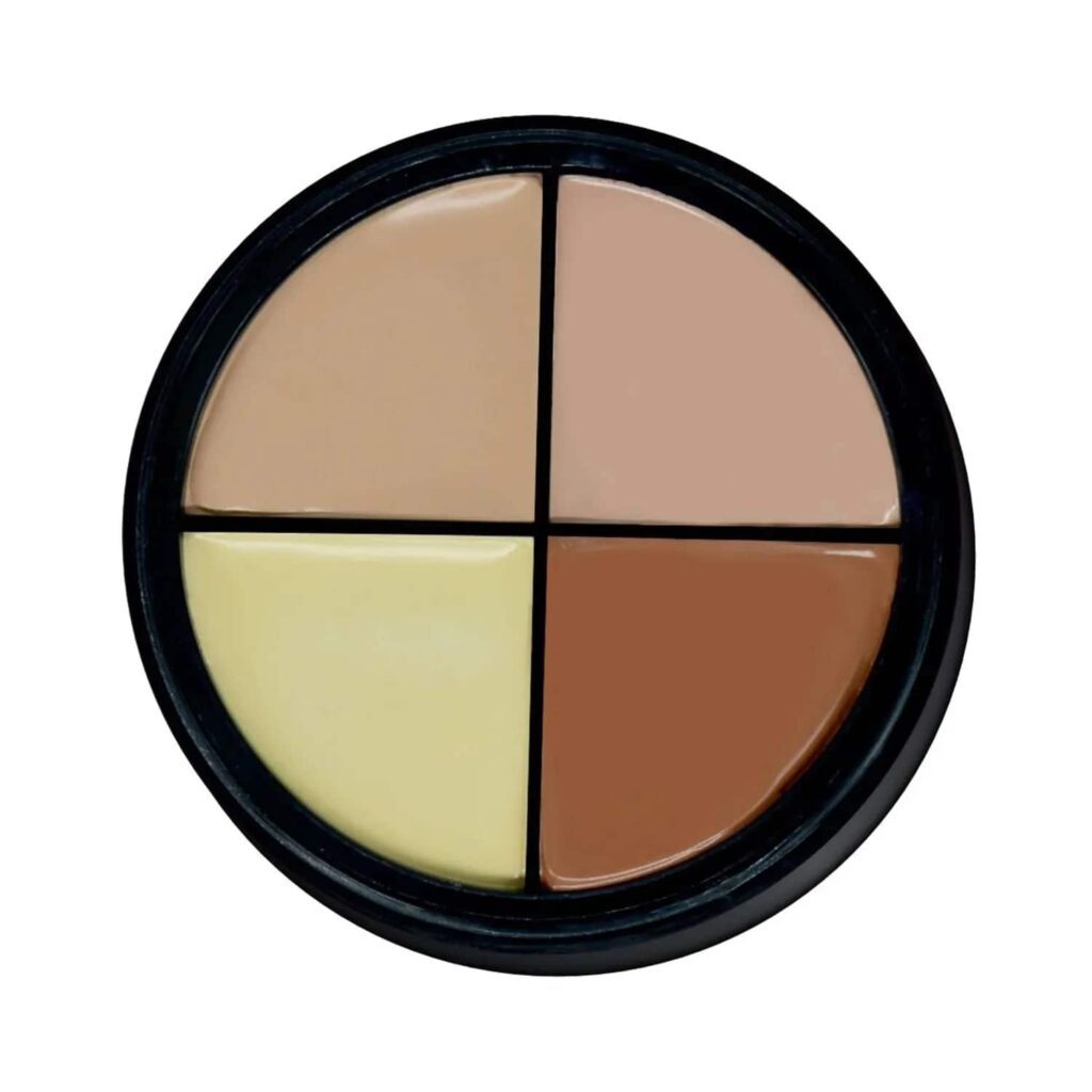 C.A.L Los Angeles Chiselled Contour And Concealer Wheel - Beige Dark (20g) - C.A.L Los Angeles
