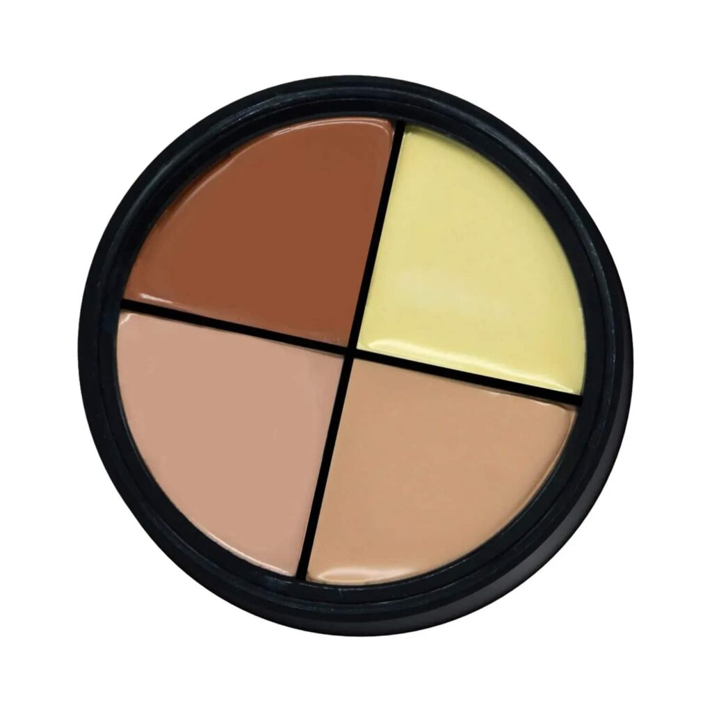 C.A.L Los Angeles Chiselled Contour And Concealer Wheel - Beige Medium (20g) - C.A.L Los Angeles