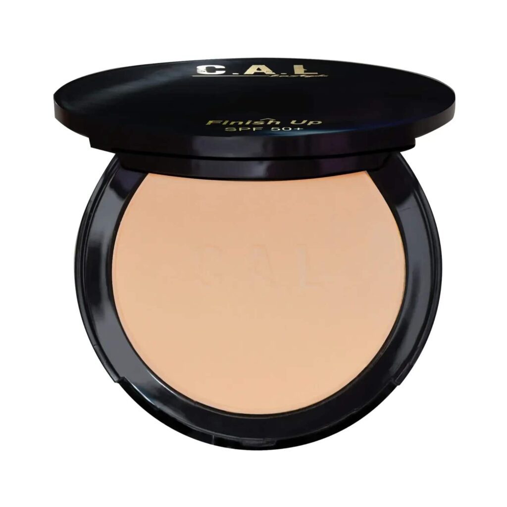 C.A.L Los Angeles Finish Up Matte Compact - Brown (12g) - C.A.L Los Angeles