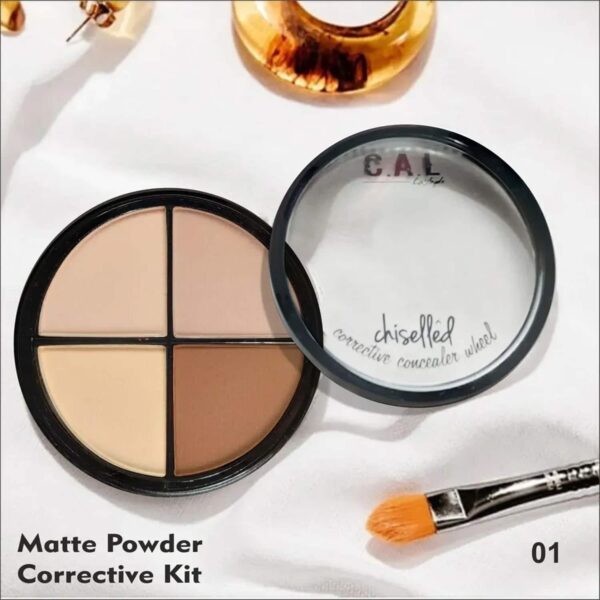 C.A.L Los Angeles Light Beige Chiselled Contor/Concealer Wheel - Beige Light (20 g) - C.A.L Los Angeles