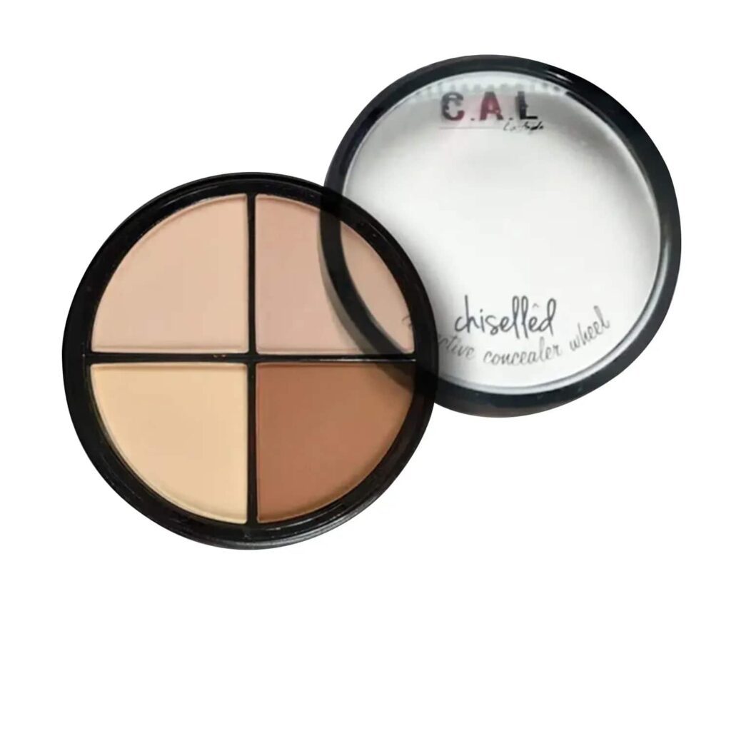 C.A.L Los Angeles Light Beige Chiselled Contor/Concealer Wheel - Beige Light (20 g) - C.A.L Los Angeles