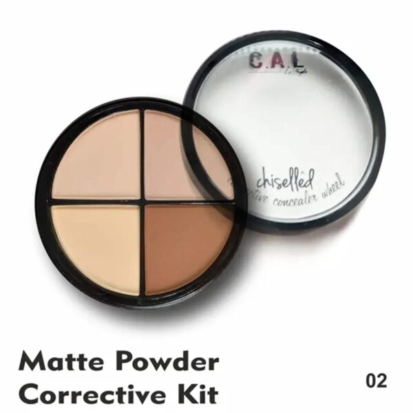 C.A.L Los Angeles Light Beige Chiselled Contor/Concealer Wheel - Beige Light (20 g) - C.A.L Los Angeles