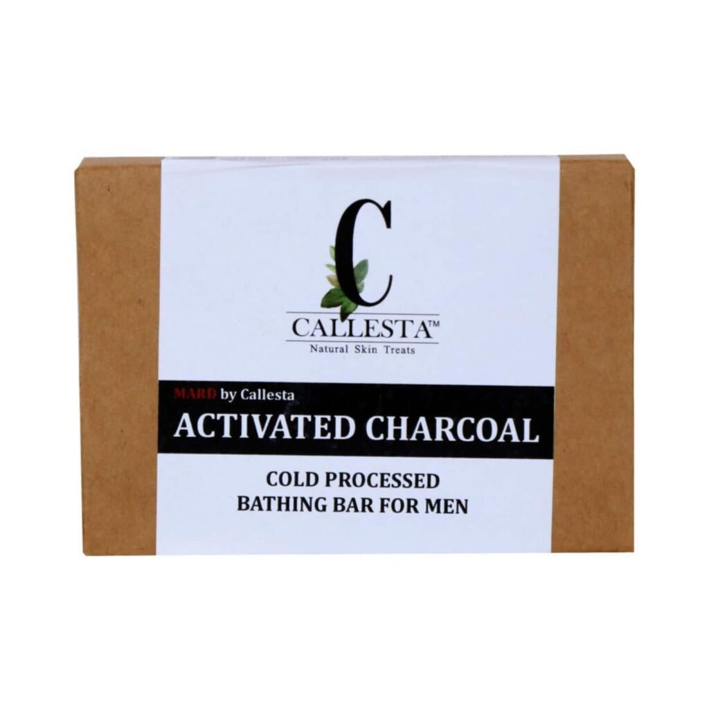 Callesta Acne Control Activated Charcoal with Tea Tree Soap for Men (100g) - Callesta