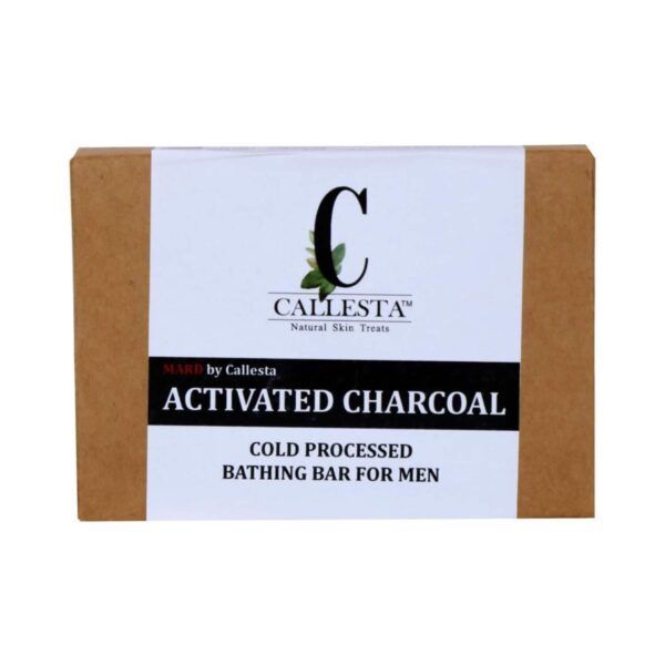 Callesta Acne Control Activated Charcoal with Tea Tree Soap for Men (100g) - Callesta