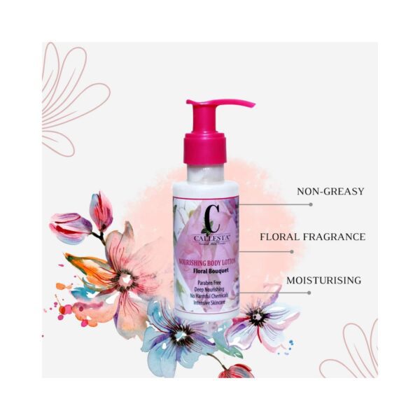 Callesta Floral Bouquet Nourishing Body Lotion (100ml) - Callesta