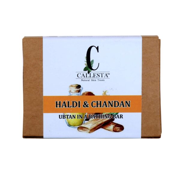 Callesta Haldi & Chandan Handmade Soap (100g) - Callesta