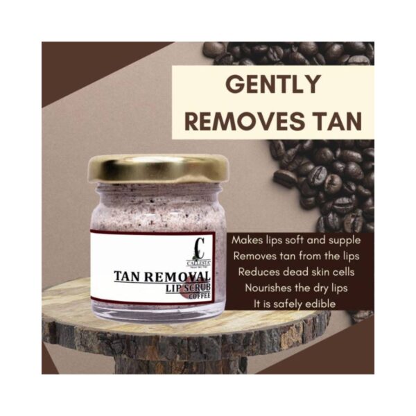Callesta Tan Removal Exfoliating Coffee Lip Scrub (50g) - Callesta