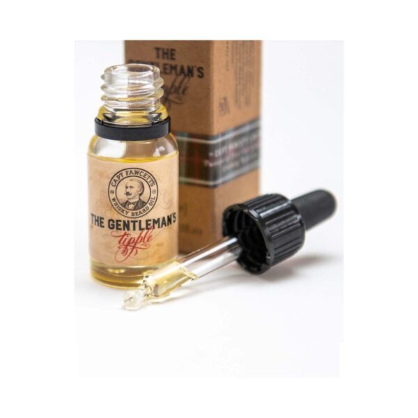 Captain Fawcett Gentleman's Tipple Whisky Beard Oil (10 ml) - Captain Fawcett