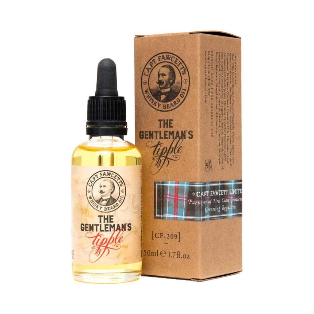 Captain Fawcett Gentleman's Tipple Whisky Beard Oil (50 ml) - Captain Fawcett