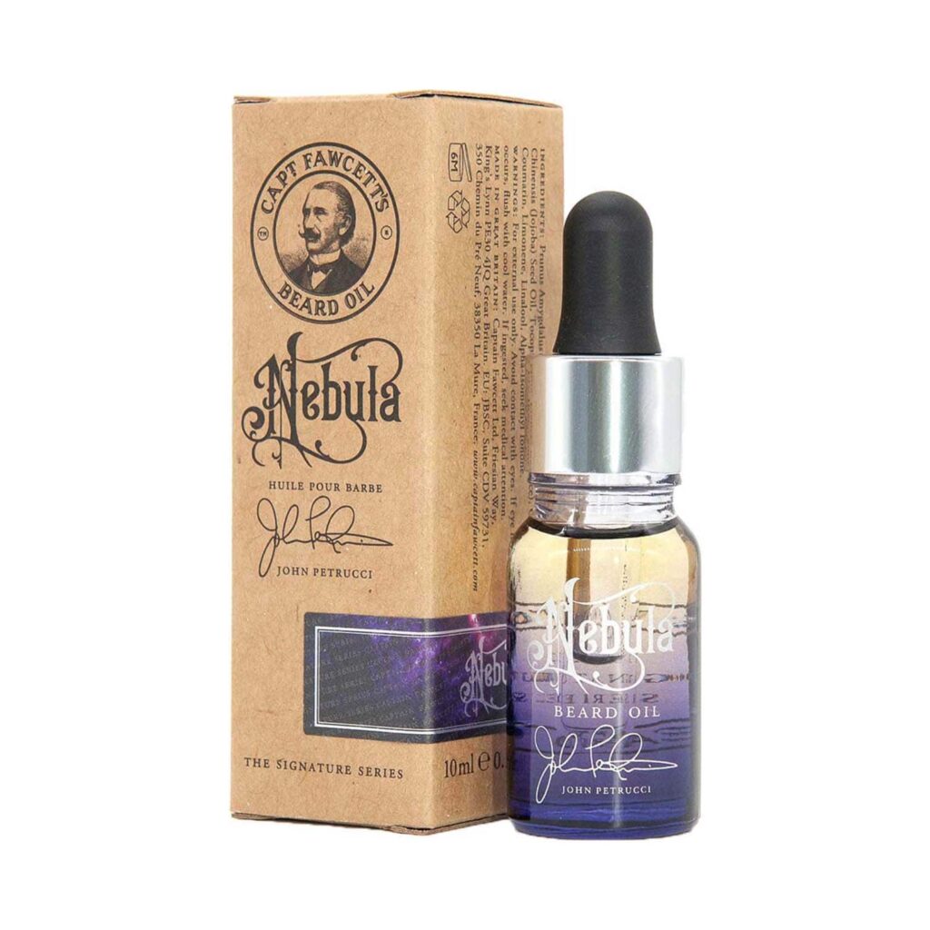 Captain Fawcett John Petrucci's 'Nebula' Beard Oil (10 ml) - Captain Fawcett