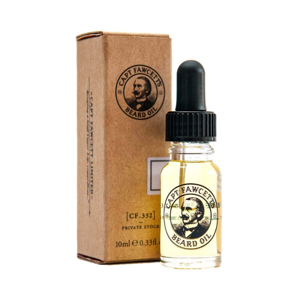 Captain Fawcett Private Stock Beard Oil (10 ml) - Captain Fawcett