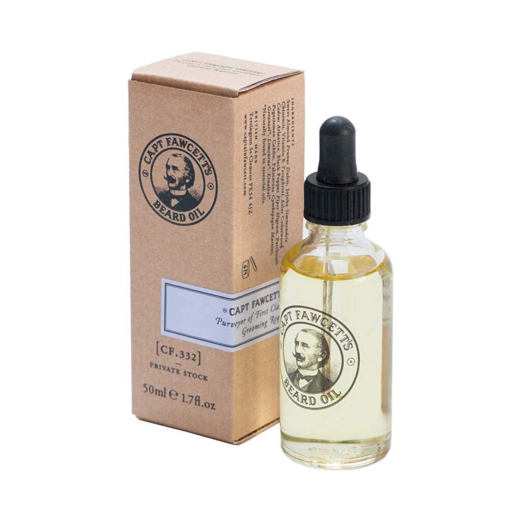 Captain Fawcett Private Stock Beard Oil (50 ml) - Captain Fawcett