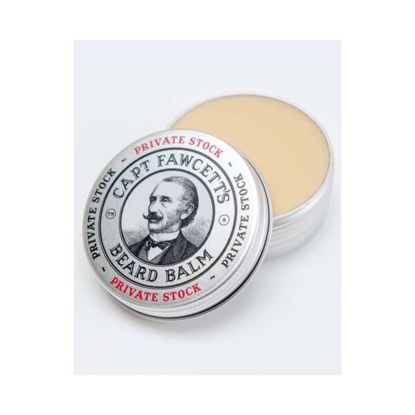 Captain Fawcett Private Stock Beard Oil (50 ml) & Private Stock Beard Balm (60 ml) Combo - Captain Fawcett