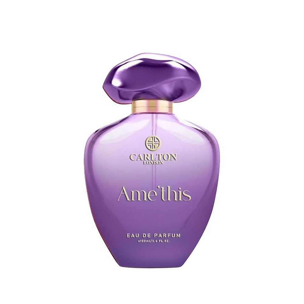 Carlton London Women Eau De Parfum AME'THIS - 100ml | Sandalwood, Cedar, Orange, Sage scents I Luxury Perfume for women