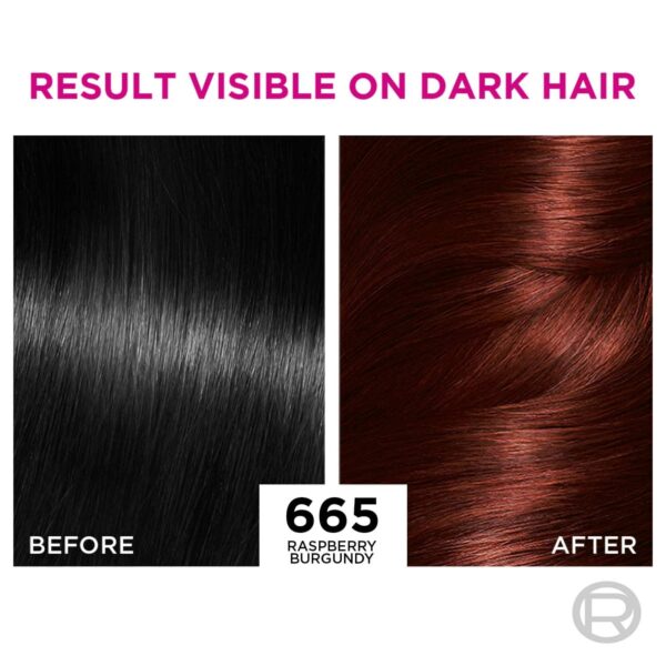 Casting Creme Gloss Hair Color 665 Raspberry (87.5 g + 72 ml) - L'Oreal Paris