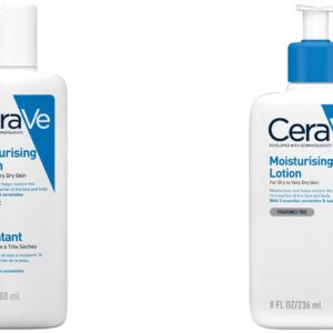CeraVe Moisturizing Lotion For Dry Skin (236ml) - Formulated With 3 Essential Ceramides And Hyaluro,CeraVe Moisturizing Lotion For Dry Skin (88ml) - Formulated With 3 Essential...