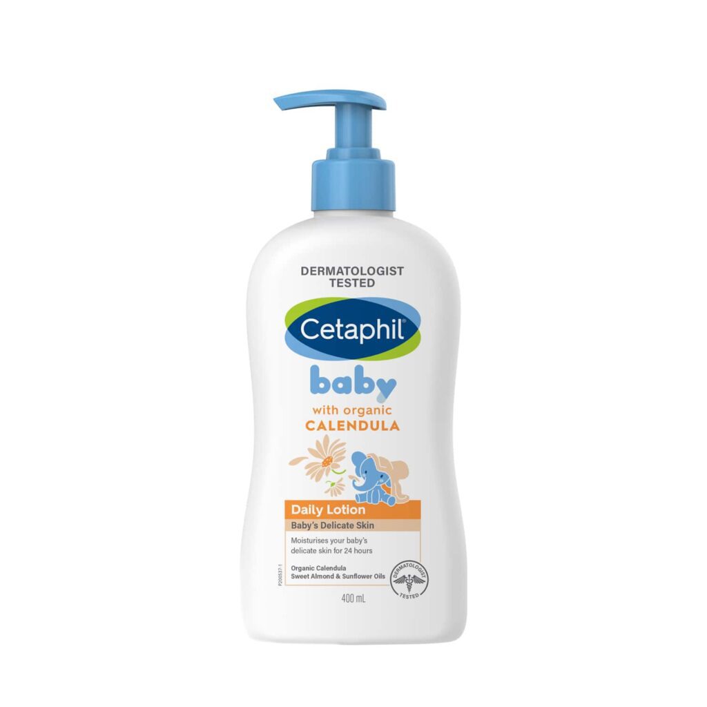 Cetaphil Baby Daily Lotion With Organic Calendula (400ml) - Cetaphil