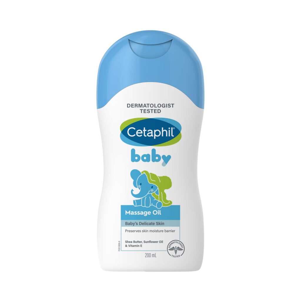 Cetaphil Baby Massage Oil (200ml) - Cetaphil