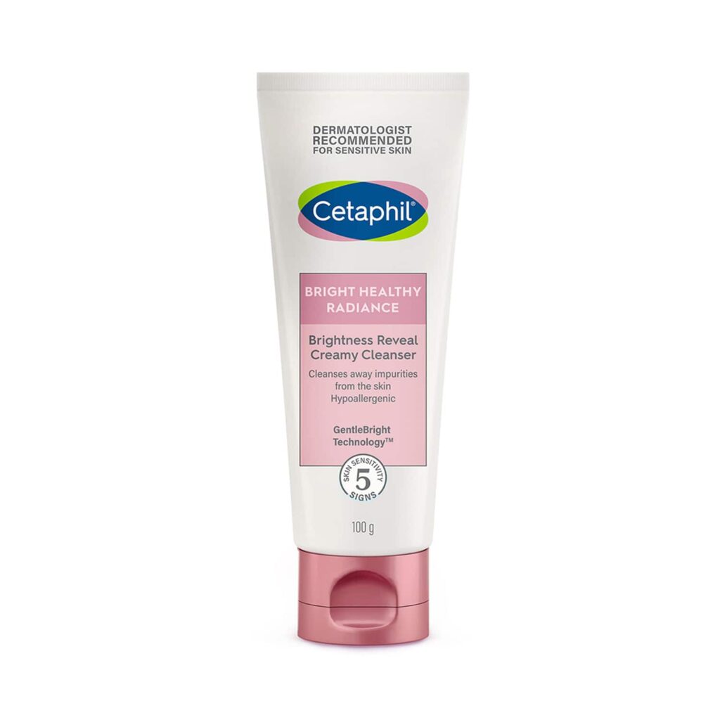 Cetaphil Bright Healthy Radiance Brightness Reveal Creamy Cleanser (100g) - Cetaphil