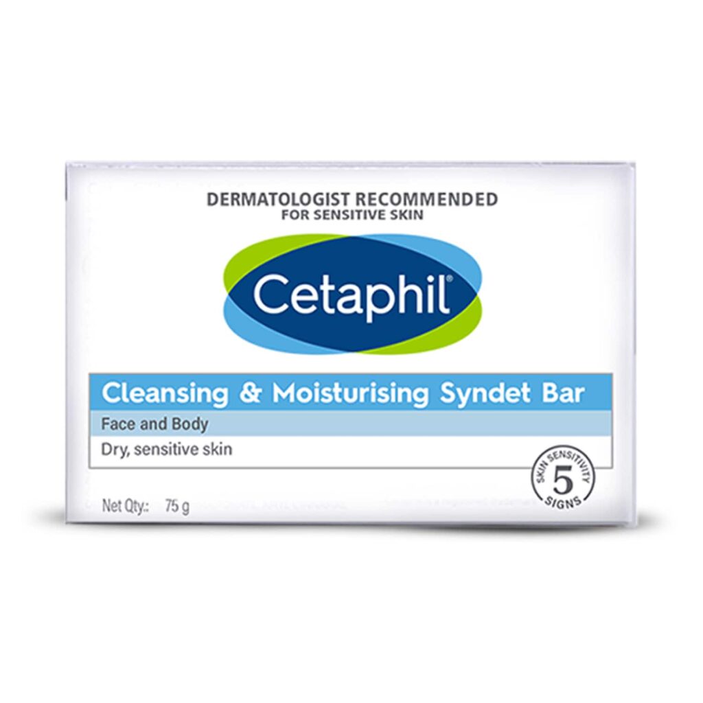 Cetaphil Cleansing & Moisturising Syndet Bar (75g) - Cetaphil