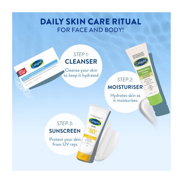 Cetaphil Cleansing Moisturizing Syndet Bar (4 pcs) - Cetaphil