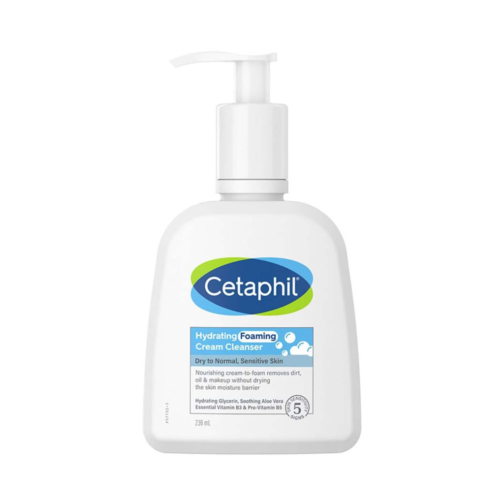 Cetaphil Hydrating Foaming Cream Cleanser (236ml) - Cetaphil
