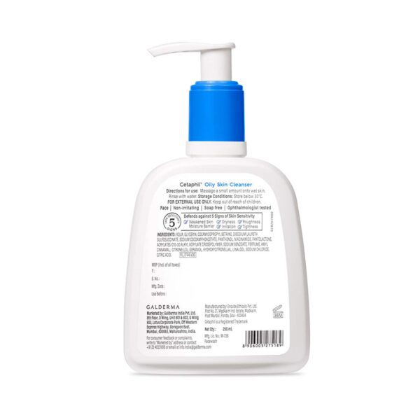 Cetaphil Oily Skin Cleanser (250 ml) - Cetaphil