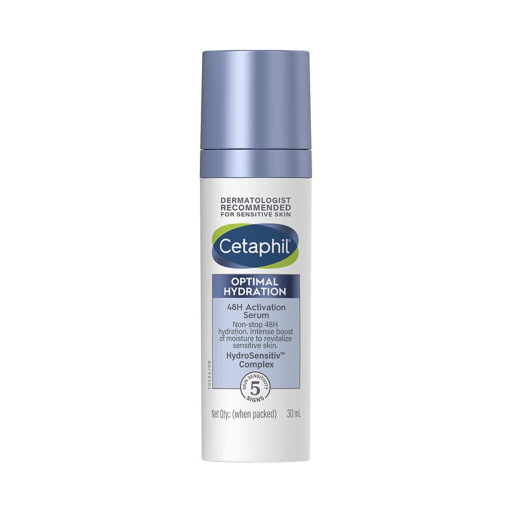 Cetaphil Optimal Hydration Activation Serum with Hyaluronic Acid + Vitamin E For Dehydrated Skin (30ml) - Cetaphil