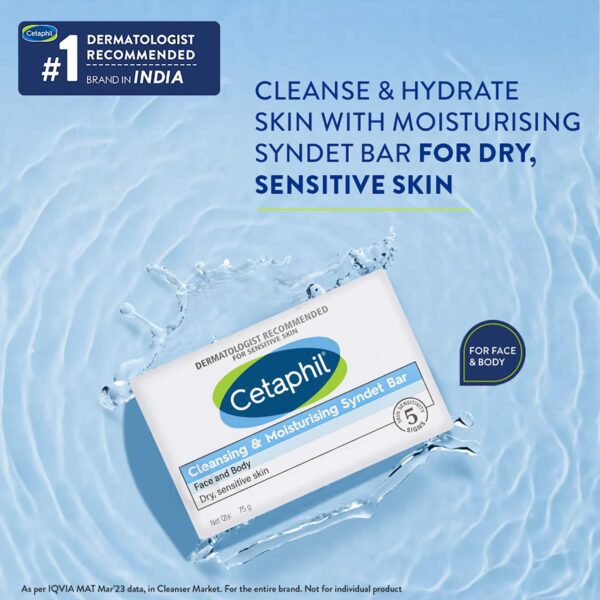 Cetaphil Soap for Sensitive Skin - (Pack of 4) - Cetaphil