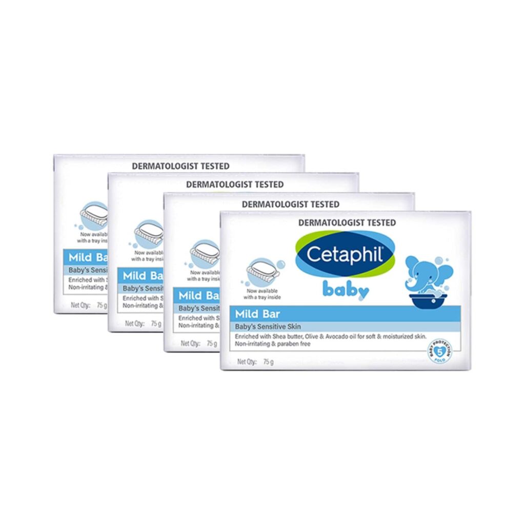 Cetaphil Soap for Sensitive Skin - (Pack of 4) - Cetaphil