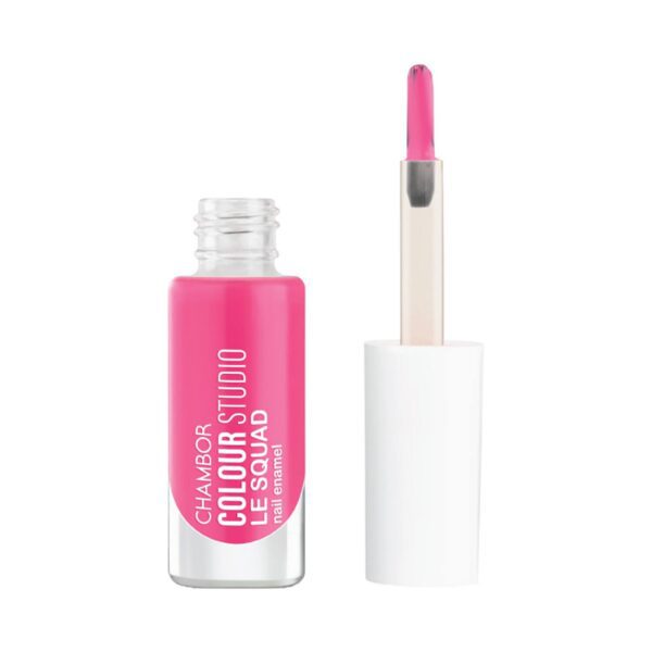 Chambor Color Studio Le Squad Nail Enamel - N 206 Rosy Rendezvous (6ml) - Chambor